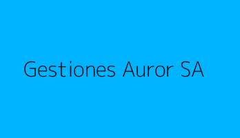 Gestiones Auror SA